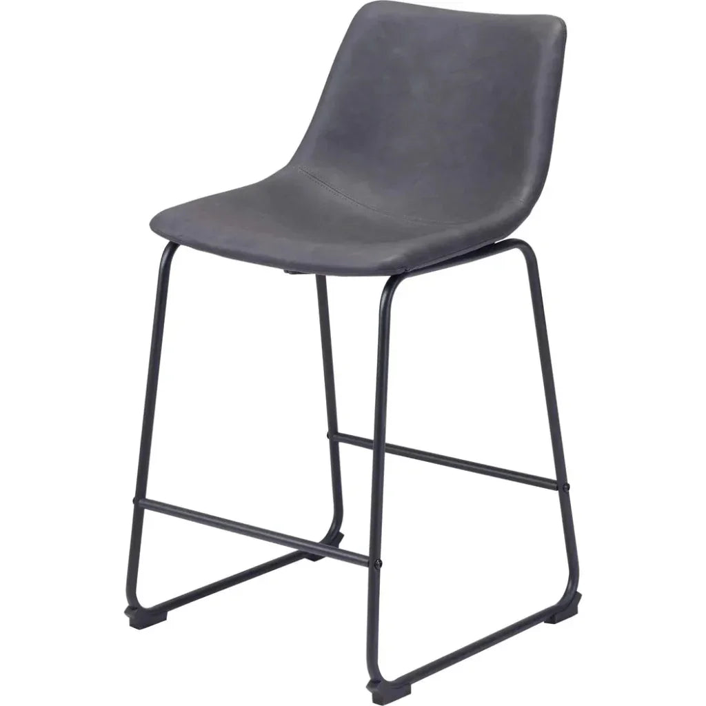 Smart Counter Chair (Set of 2) Charcoal -- view 3