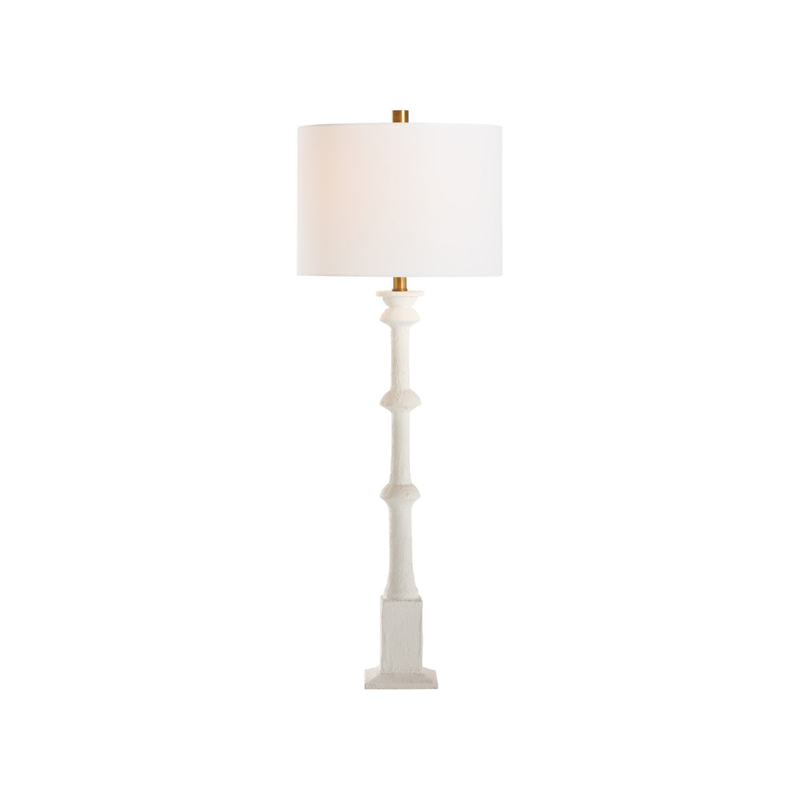 Chelsea House Lawrence White Resin Table Lamp