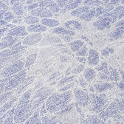 Fluid Drift Lavender Washable Indoor-Outdoor Rug