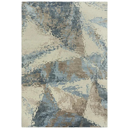 Bura Abstract Beige Large Area Rugs For Living Room