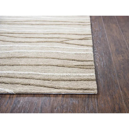 Boot Lines Beige Large Area Rugs For Living Room -- beige
