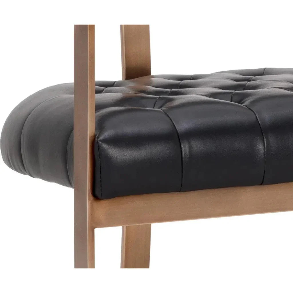 SUNPAN Beaumont Leather Dining Armchair