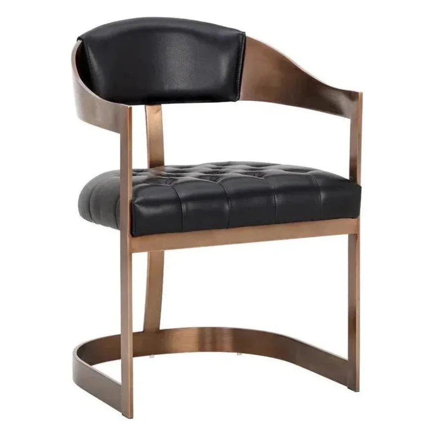 SUNPAN Beaumont Leather Dining Armchair