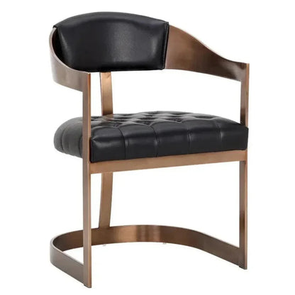SUNPAN Beaumont Leather Dining Armchair