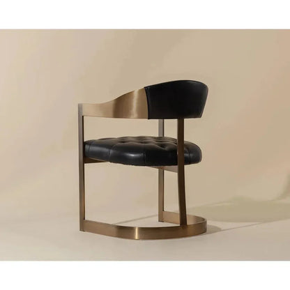 SUNPAN Beaumont Leather Dining Armchair