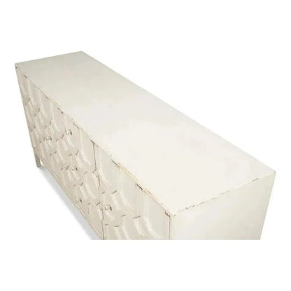 Becket Sideboard Antique White Buffet for Dining Room - LOOMLAN - Sarreid - Sideboards