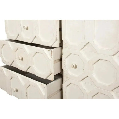 Becket Sideboard Antique White Buffet for Dining Room - LOOMLAN - Sarreid - Sideboards