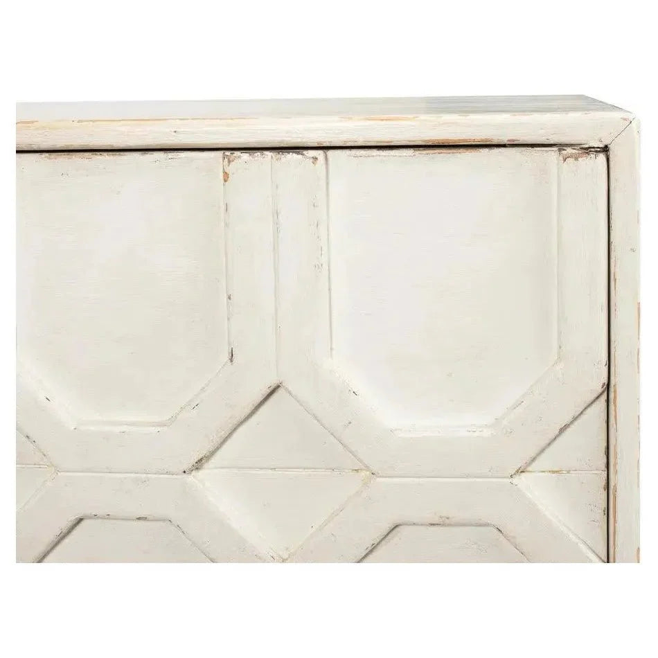 Becket Sideboard Antique White Buffet for Dining Room - LOOMLAN - Sarreid - Sideboards