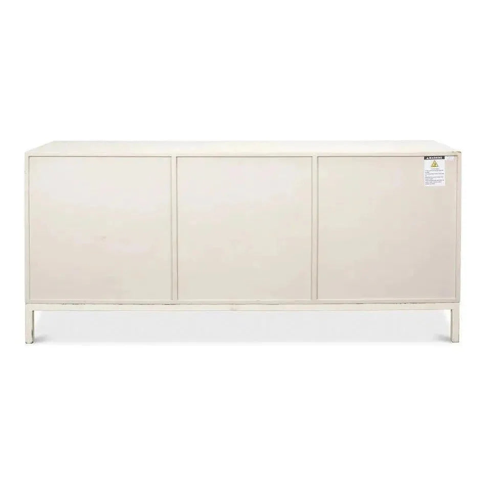 Becket Sideboard Antique White Buffet for Dining Room - LOOMLAN - Sarreid - Sideboards