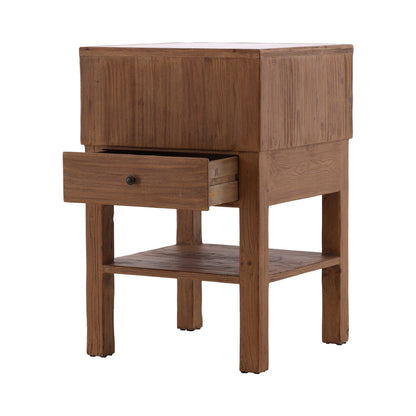 Furniture Classics Oscar One Drawer Wood Side Table