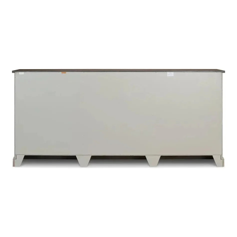 Bellagio Sideboard 96" Grey Oak Stn Grey - LOOMLAN - Sarreid - Sideboards