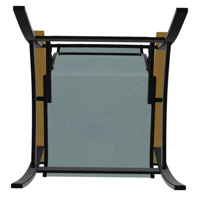 Belle Isle Multi - Position MGP Armed Dining Chair - LOOMLAN - Telescope - Outdoor Dining Chairs