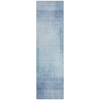 LOOMLAN Rugs Belvara Blue Washable Indoor-Outdoor Rug
