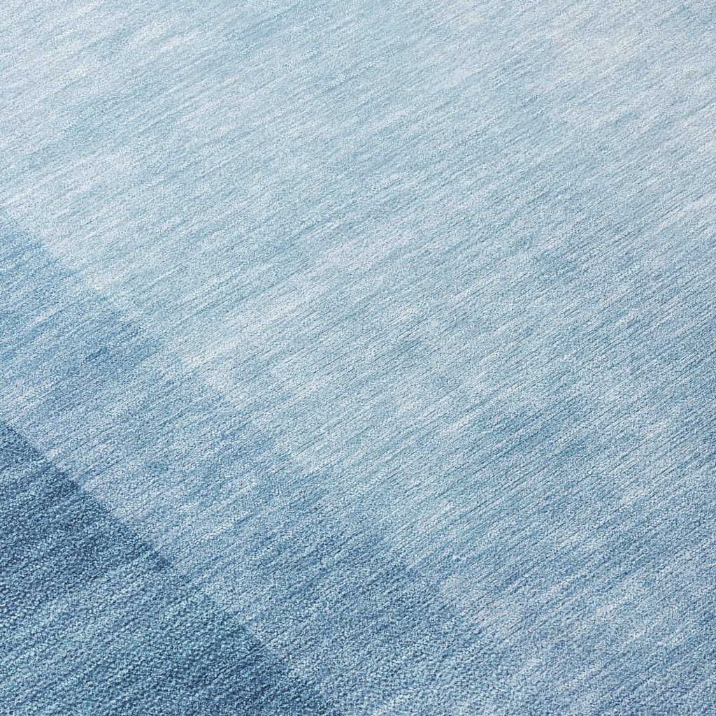 LOOMLAN Rugs Belvara Blue Washable Indoor-Outdoor Rug