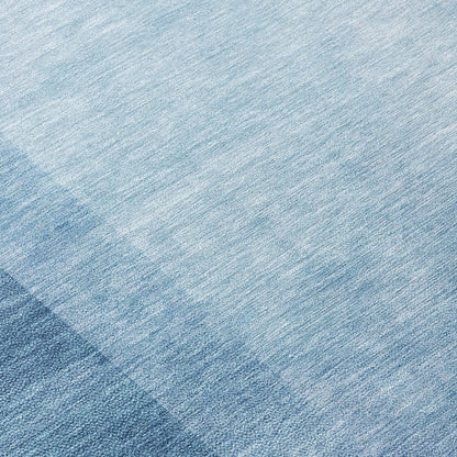 LOOMLAN Rugs Belvara Blue Washable Indoor-Outdoor Rug
