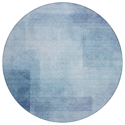 LOOMLAN Rugs Belvara Blue Washable Indoor-Outdoor Rug