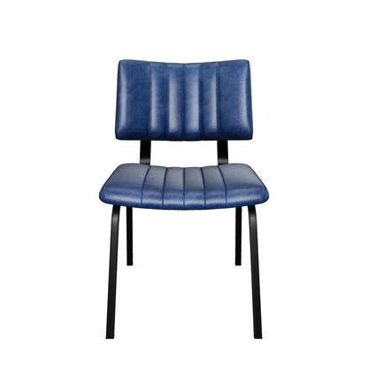 SUNPAN Berkley Leather Armless Dining Chair 2PC