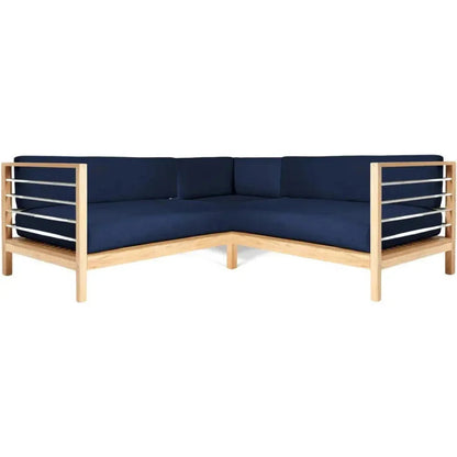 SoHo 7PC Outdoor Sectional Deep Set Sunbrella -- view 13
