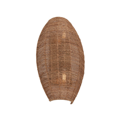 Wildwood Teague Raffia Rope Shade Wall Sconce