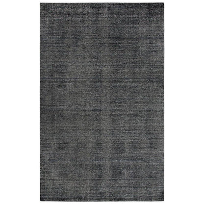 Bals Solid Charcoal Area Rugs For Living Room