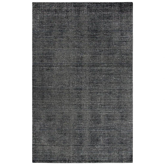 LOOMLAN Bals Solid Charcoal Area Rugs