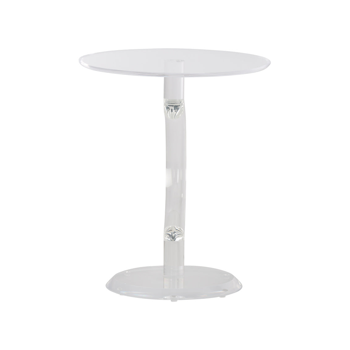 Chelsea House Chicago Acrylic Round Side Table