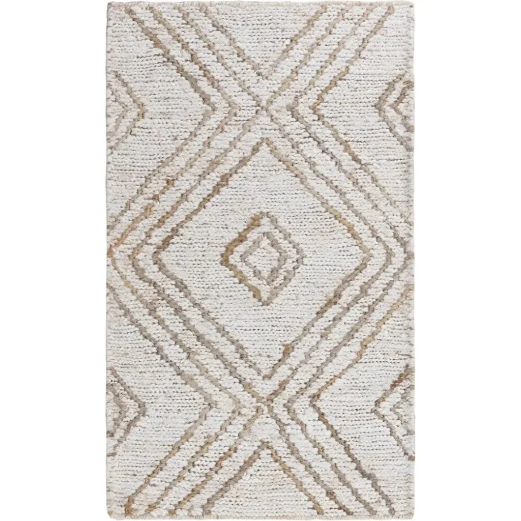 Ario Beige Jute Rug For Living Room