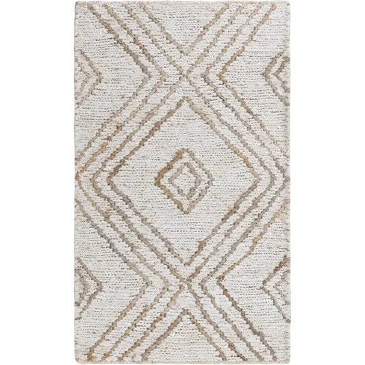 LOOMLAN Ario Beige Jute Rug Area Rugs