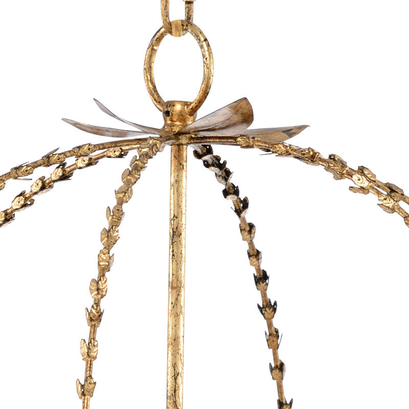 Hillsboro Iron And Crystal Made Chandelier