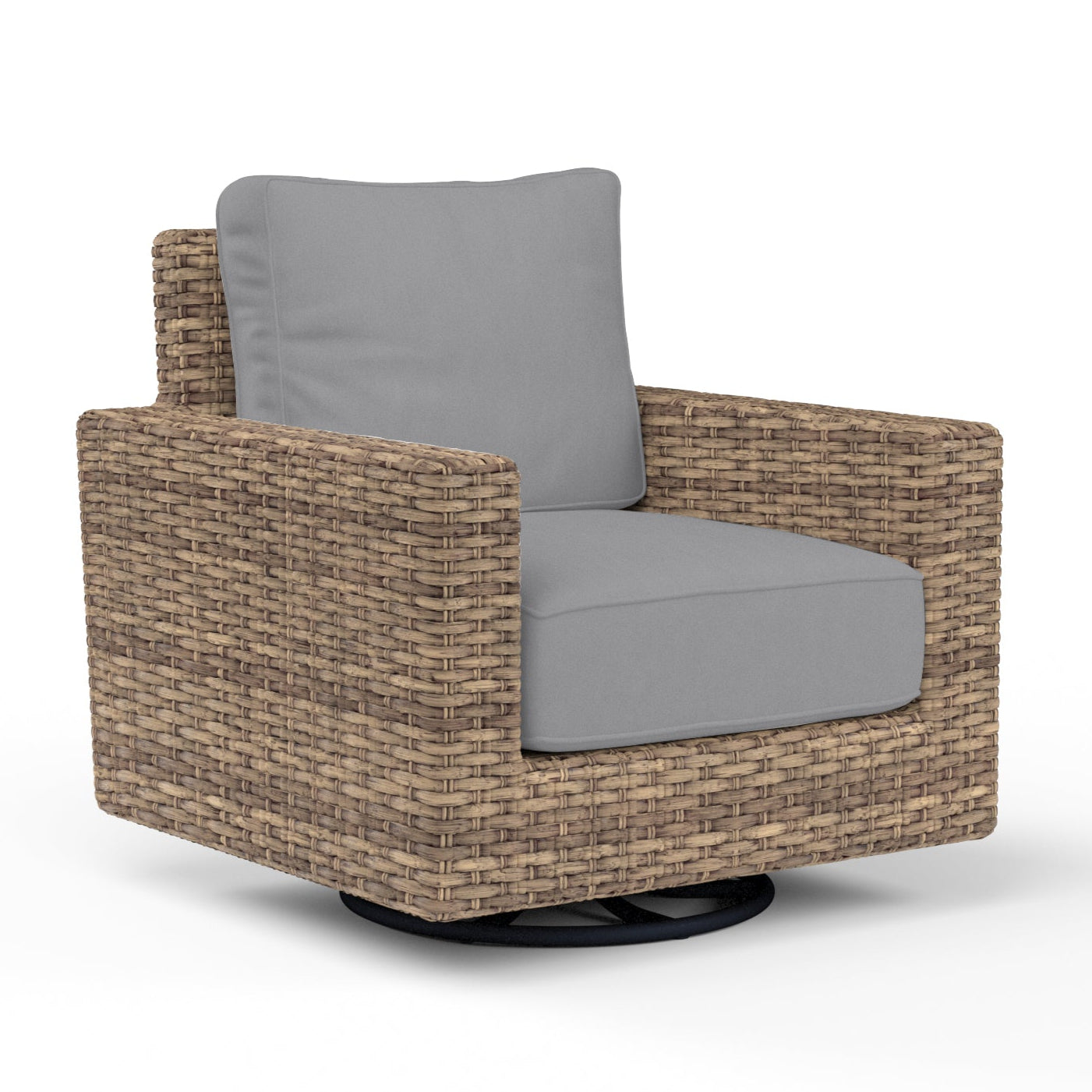 Havana Sunbrella Upholstered Swivel Outdoor Rocker