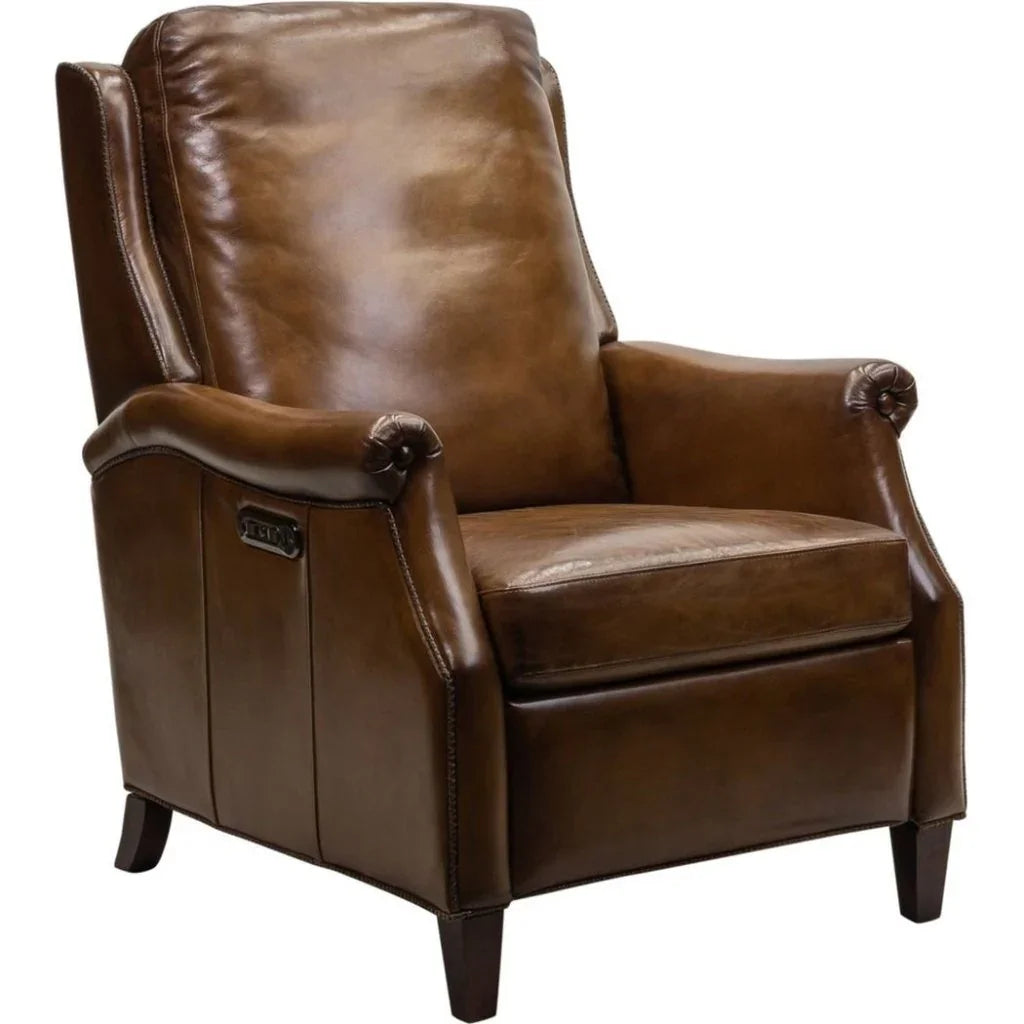Billings Leather Made Usb Power Recliner