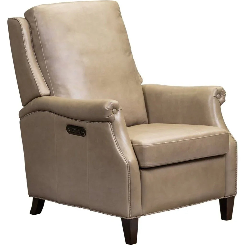 Billings Leather Made Usb Power Recliner