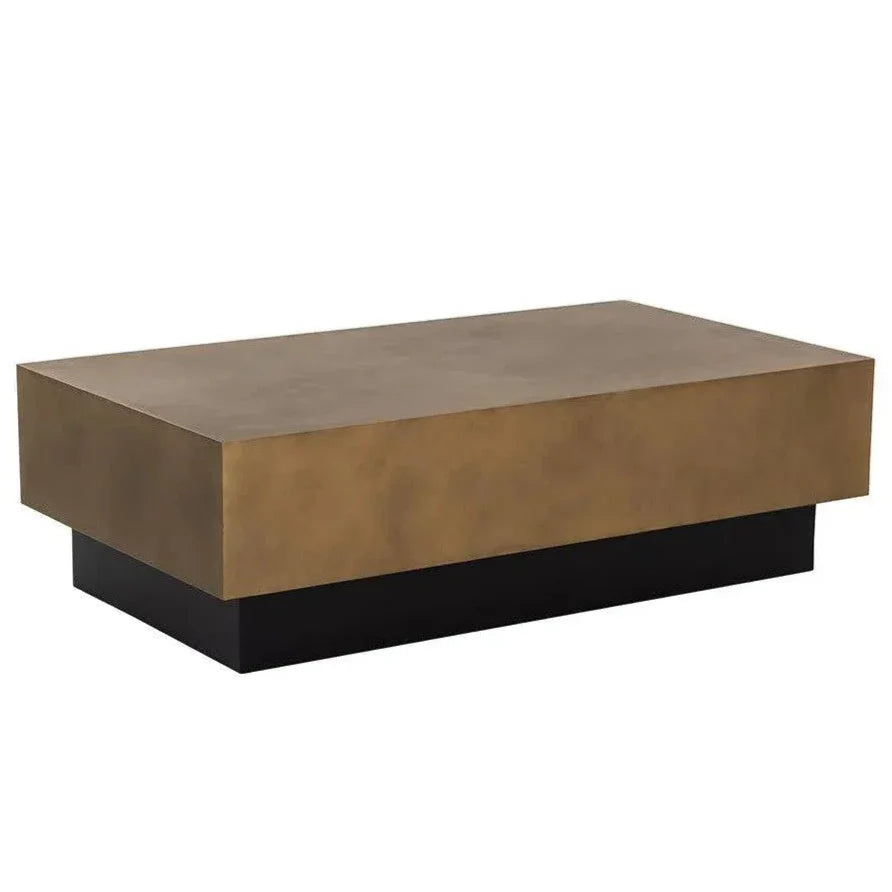 SUNPAN Blakely Iron Rectangular Coffee Table