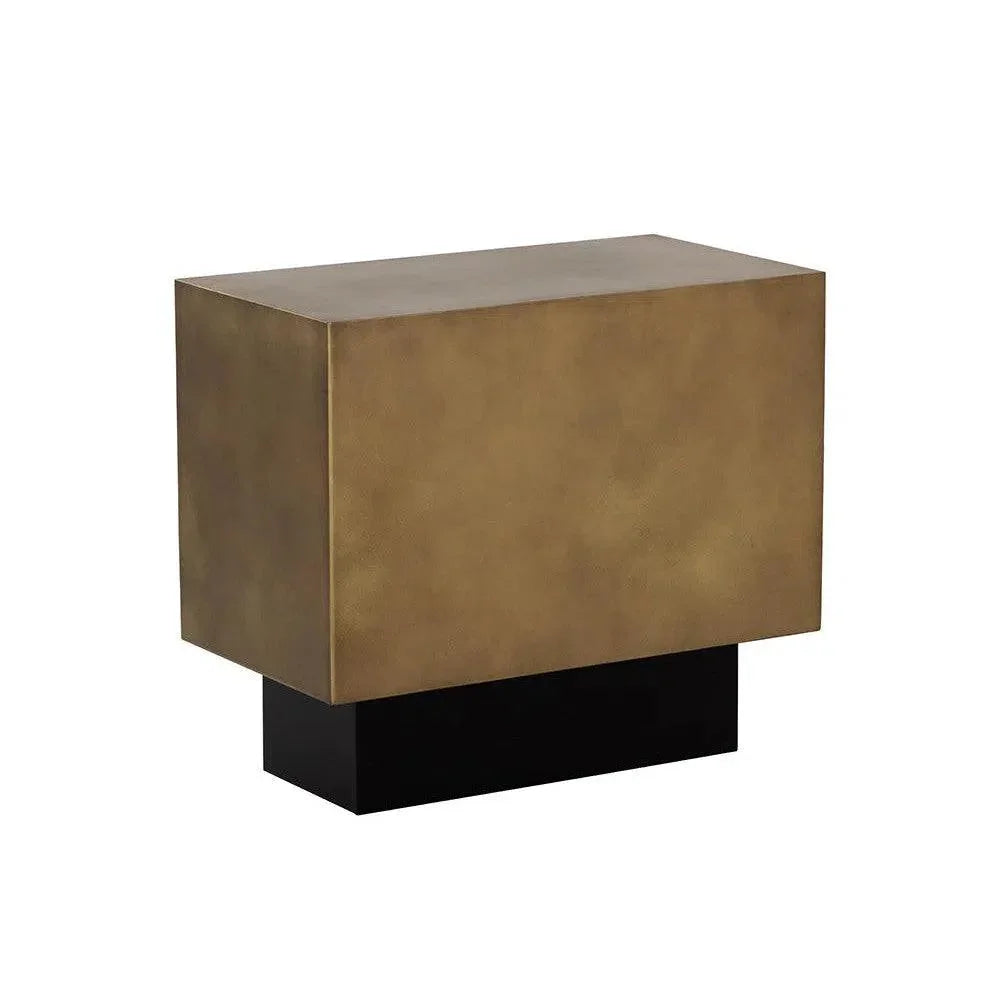 SUNPAN Blakely Iron Rectangular Side Table