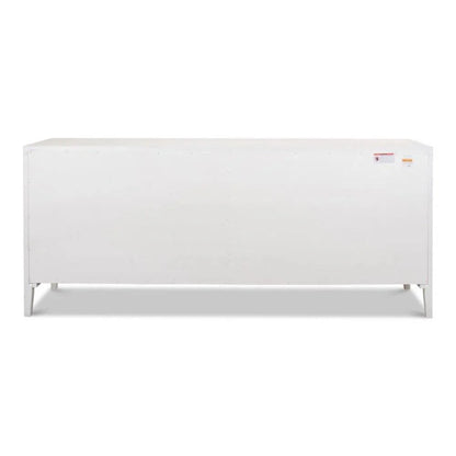 Blanco 4 Door Buffet Cortina White - LOOMLAN - Sarreid - Sideboards