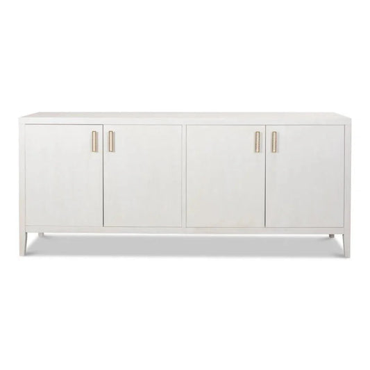 Sarreid Blanco 4 Door Buffet Cortina White