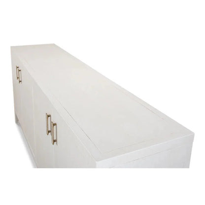 Blanco 4 Door Buffet Cortina White - LOOMLAN - Sarreid - Sideboards