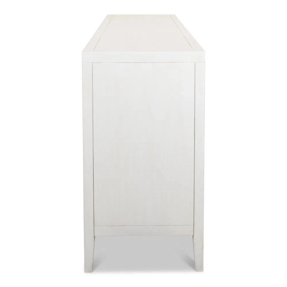 Blanco 4 Door Buffet Cortina White - LOOMLAN - Sarreid - Sideboards