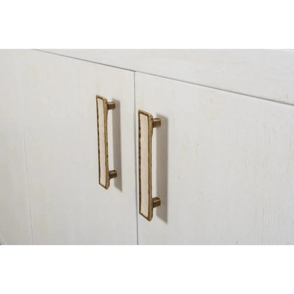 Blanco 4 Door Buffet Cortina White - LOOMLAN - Sarreid - Sideboards