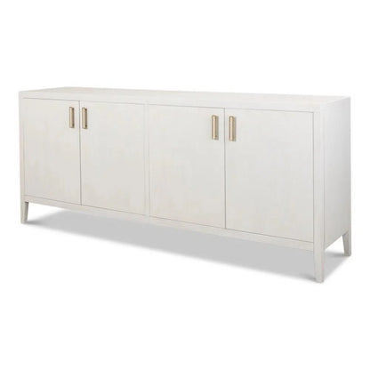 Blanco 4 Door Buffet Cortina White - LOOMLAN - Sarreid - Sideboards