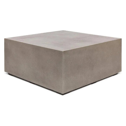 Bloc Concrete Square Outdoor Coffee Table