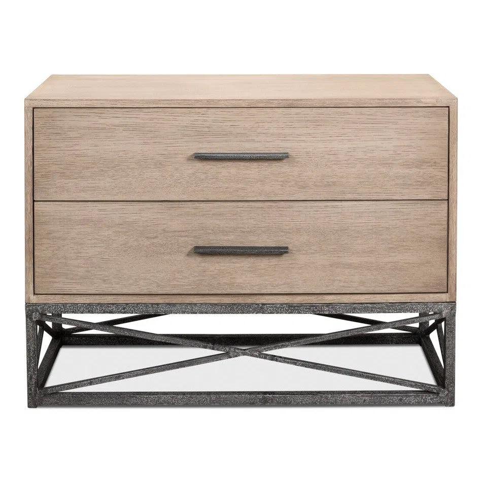 Sarreid Blyth Chest of Two Drawers on Frame