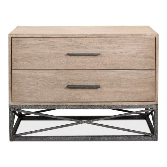 Sarreid Blyth Chest of Two Drawers on Frame