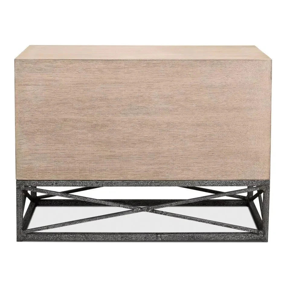 Sarreid Blyth Chest of Two Drawers on Frame