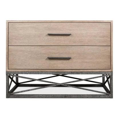 Sarreid Blyth Chest of Two Drawers on Frame