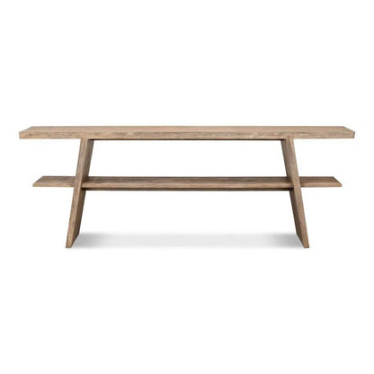 Sarreid Bodega Vineyards Console Table Storage Reclaimed Wood