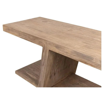 Sarreid Bodega Vineyards Console Table Storage Reclaimed Wood
