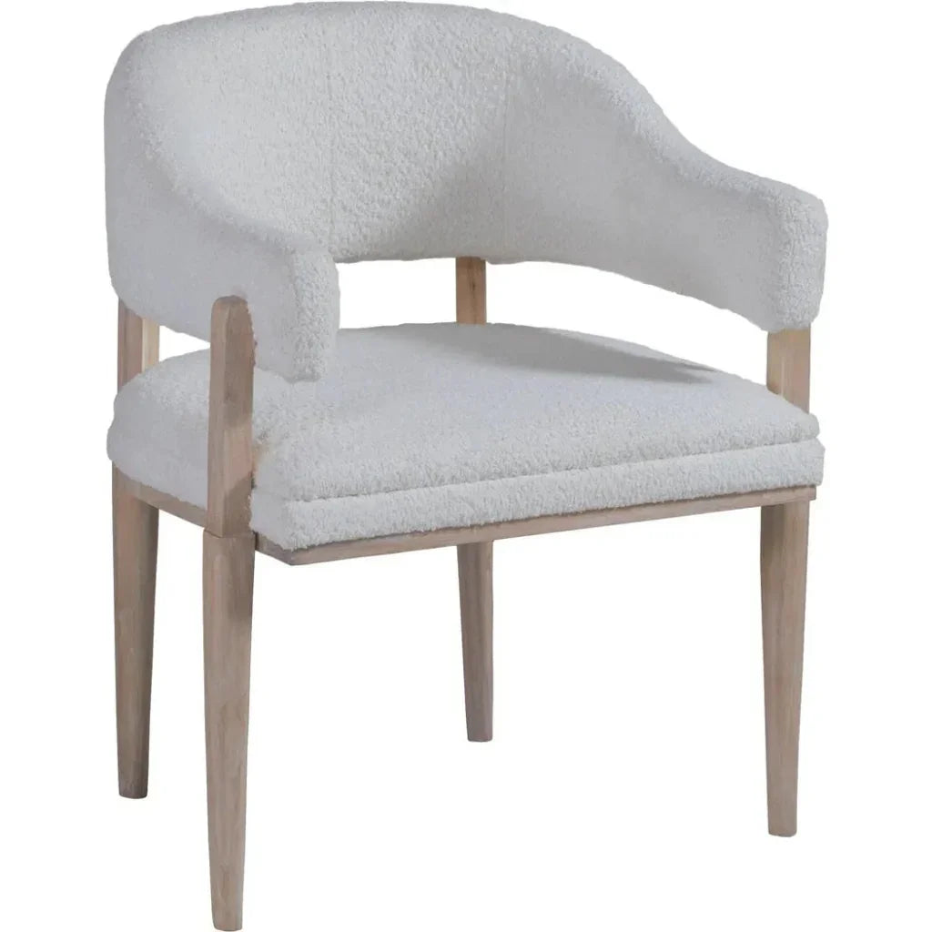 Bodhi Barrel Dining Chair - LOOMLAN - Palmetto Home - Dining Chairs