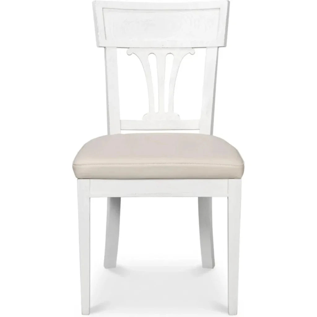 Bondi Bungalow Timeless Style Dining Chair 2PC - LOOMLAN - Sarreid - Dining Chairs