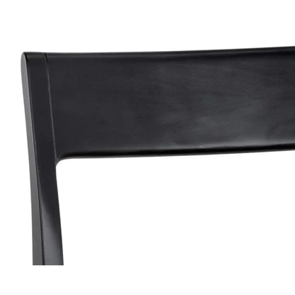 SUNPAN Bondi Rope Wooden Armless Dining Chair
